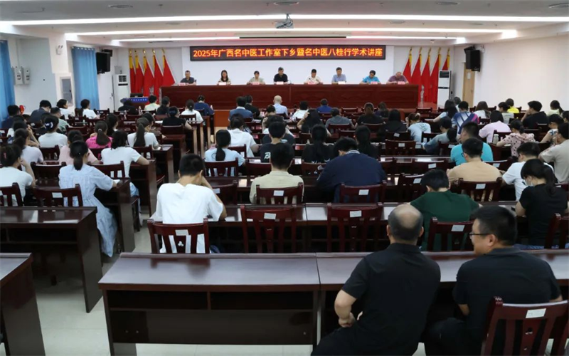 我院专家团队赴平果市中医医院开展2025年“广西名中医工作室下乡暨名中医八桂行”系列活动