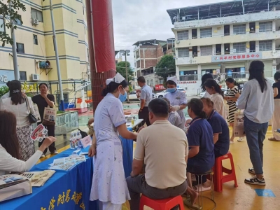 中医药文化进基层 义诊教学暖民心——我院赴双定镇开展基层健康服务活动