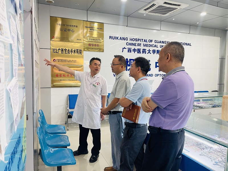 兴宁区三塘镇四塘卫生院到我院参观学习